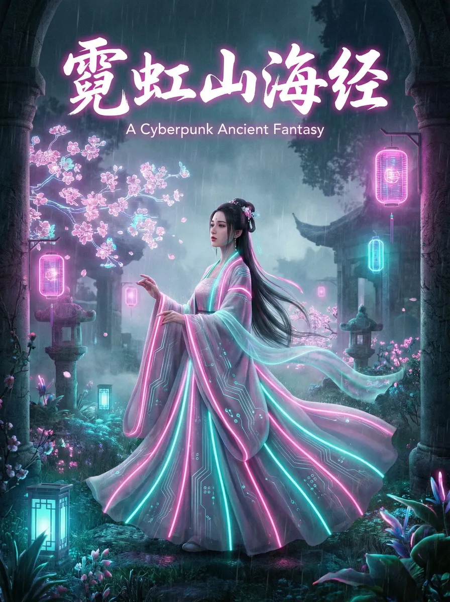 福建王钟瑶婚礼5分37秒视频线上 古风奇缘短剧 - 霓虹山海经海报